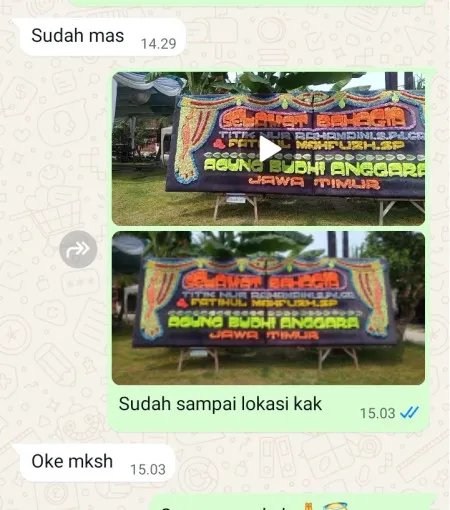 Pengiriman Papan Bunga Kampar